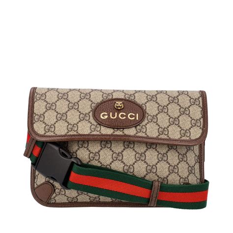 gucci supreme belt bag men|gucci belt bag neo vintage.